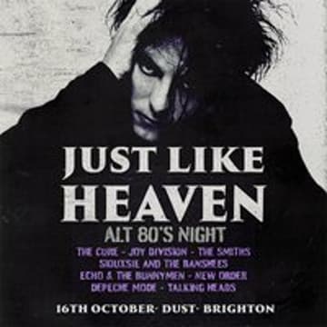 Just Like Heaven: Alt 80s Party (Brighton)