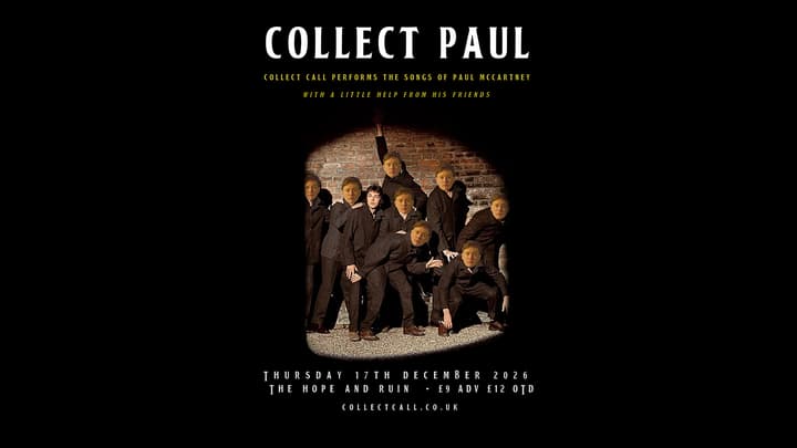 Collect Paul &#8211; Collect Call perform the songs of Paul McCartney