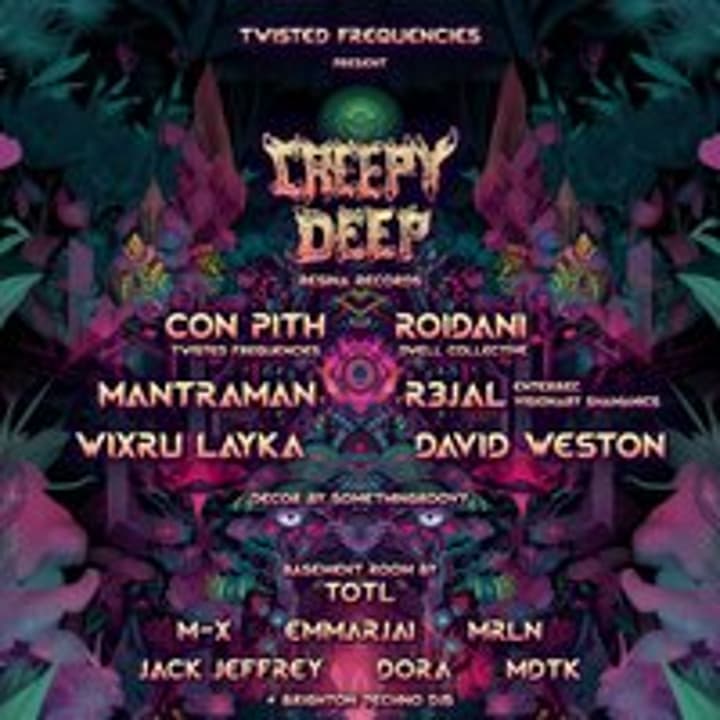TWISTED FREQUENCIES present CREEPY DEEP & more | Room 2 by TOTL