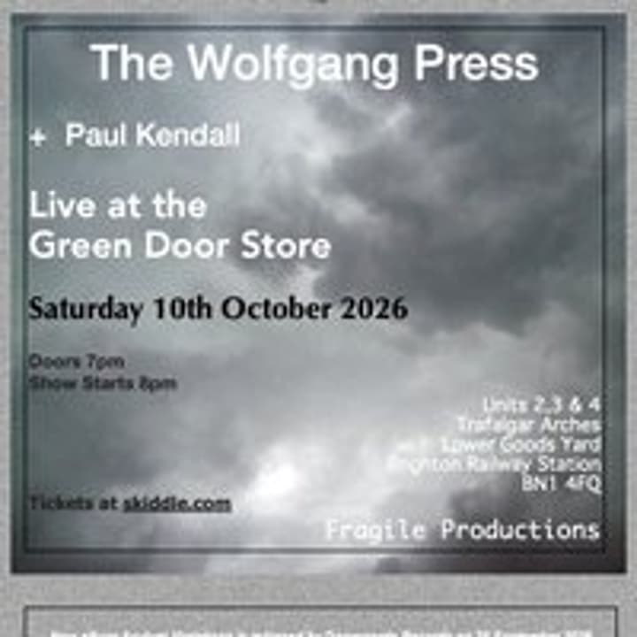 The Wolfgang Press and Paul Kendall at the Green Door Store