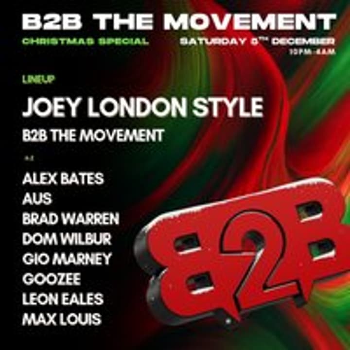B2B The Movement - Brighton Christmas special