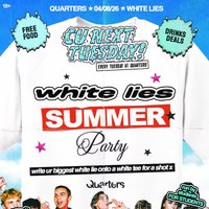 CU Next Tuesday | White Lies | 03/08/2026