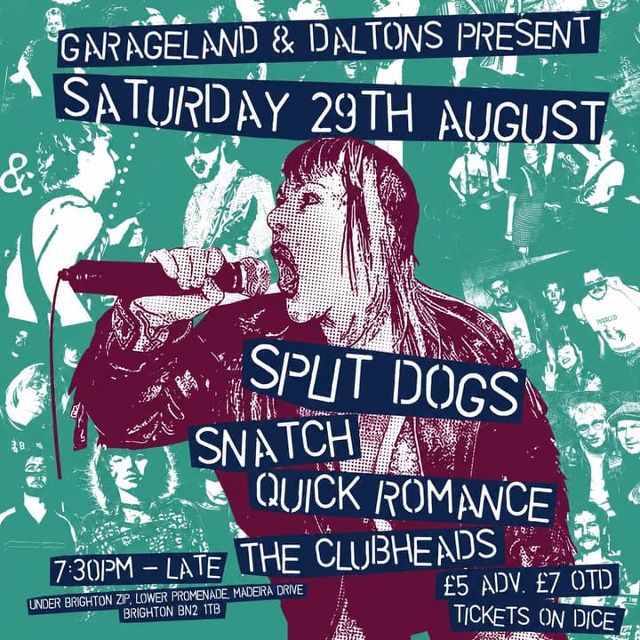 SPLIT DOGS + SNATCH + QUICK ROMANCE + THE CLUBHEADS