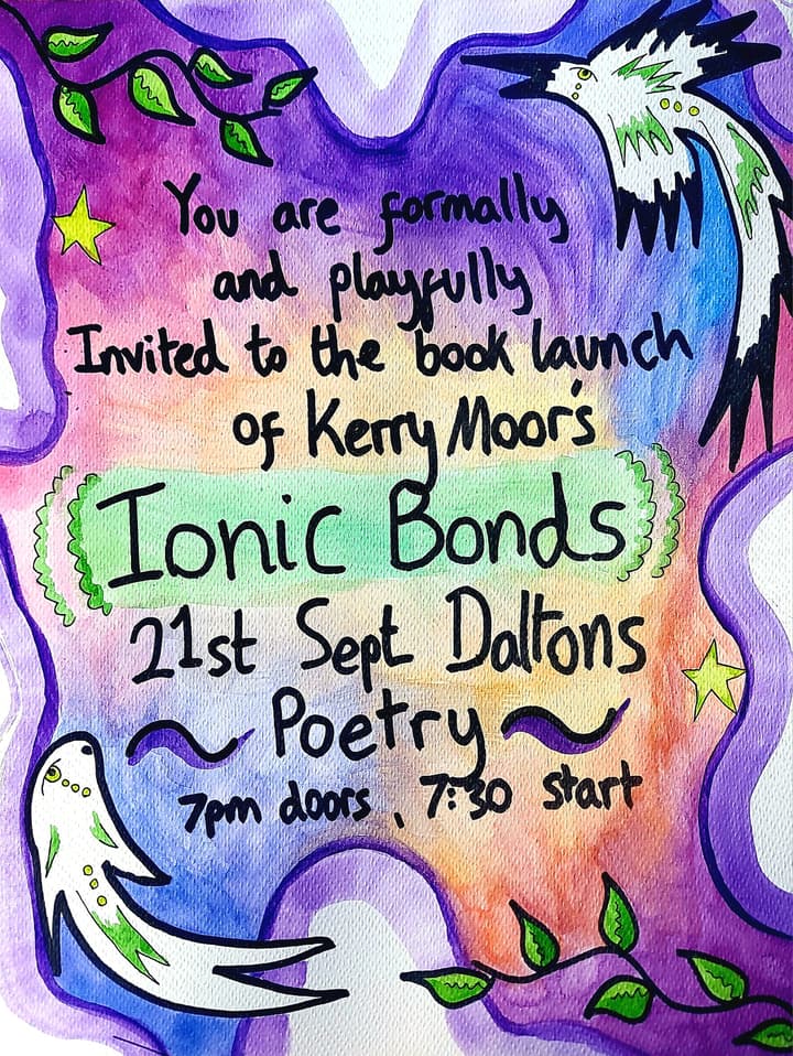 KERRY MOOR'S 'IONIC BONDS' BOOK LAUNCH