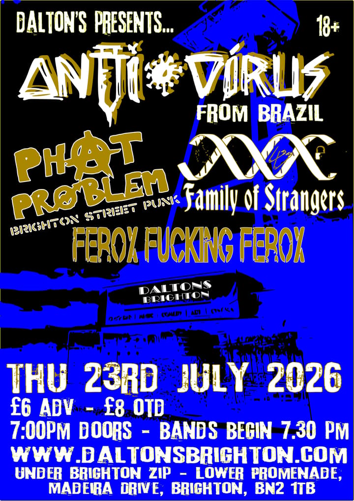 ANTI VIRUS + PHAT PROBLEM + FAMILY OF STRANGERS + FEROX FUCKING FEROX