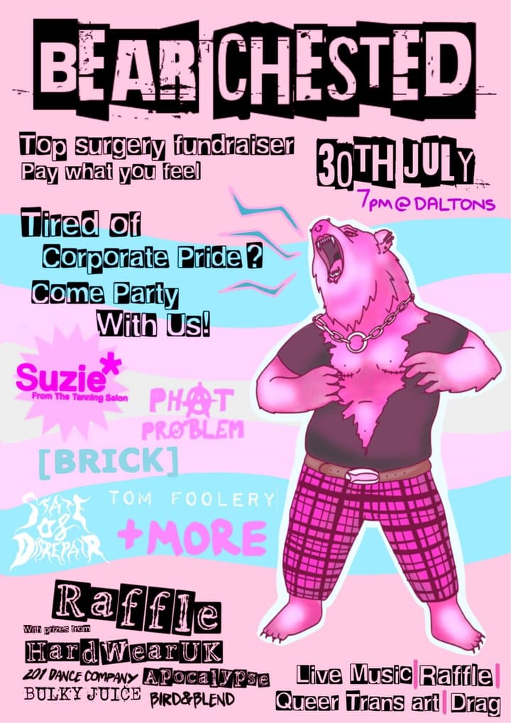 BEAR CHESTED TOP SURGERY FUNDRAISER