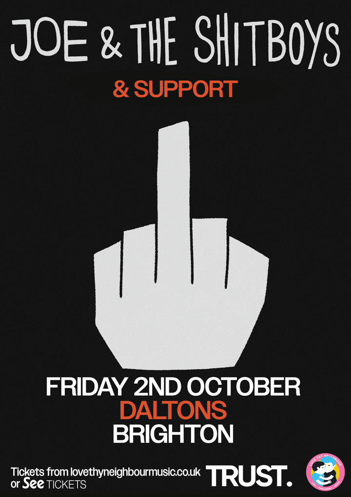 JOE & THE SHITBOYS  + SUPPORT TBA