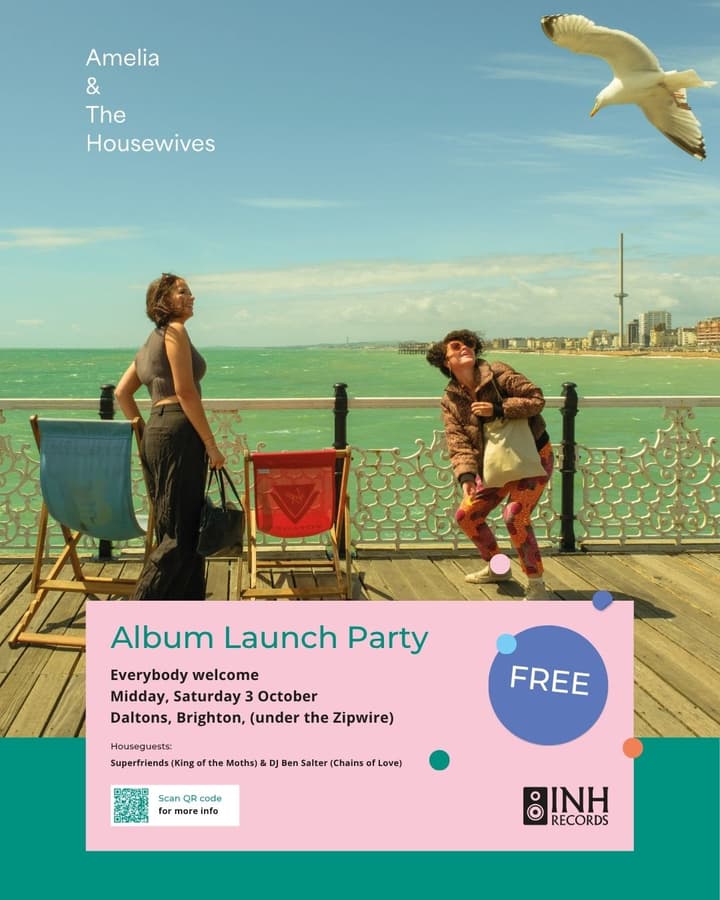 AMELIA & THE HOUSEWIVES ALBUM LAUNCH PARTY