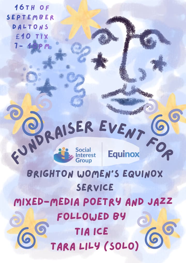 MIXED-MEDIA POETRY & JAZZ FUNDRAISER