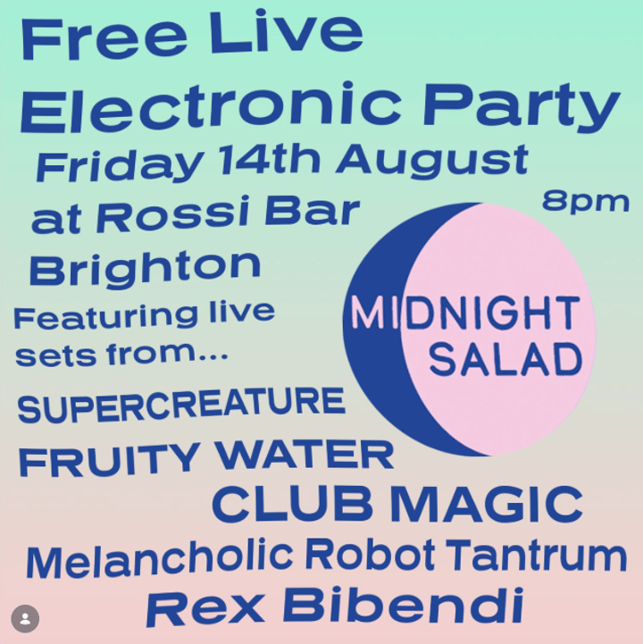 Midnight Salad – Free Live Electronic Party