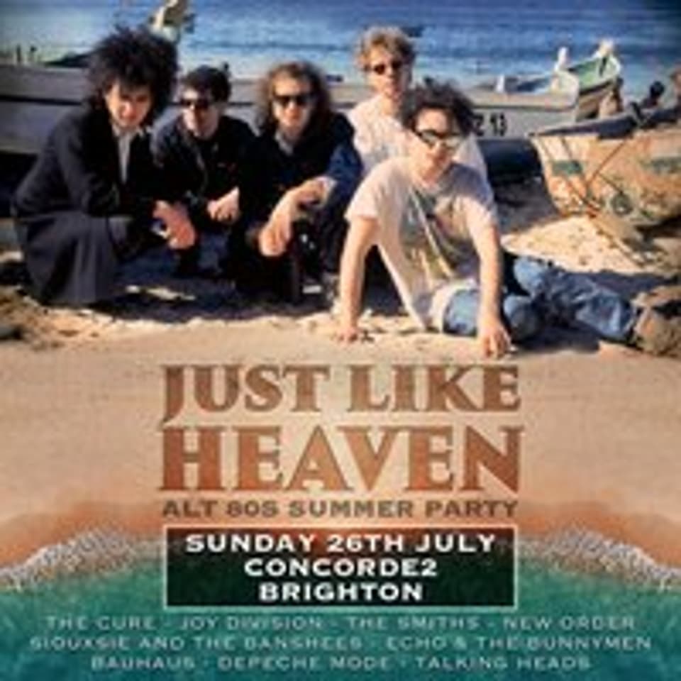 Just Like Heaven: Alt 80’s Summer Terrace Party (Brighton)