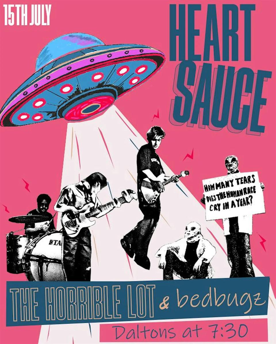 HEART SAUCE + BEDBUGZ + HORRIBLE LOT